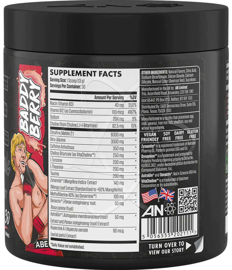 ABE Ultimate Pre-Workout 390g (13.75oz) - 30 servings