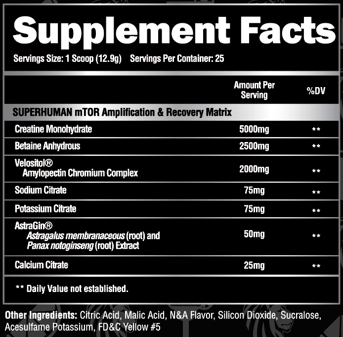 SUPERHUMAN MUSCLE STACK - Post, Sleep & Muscle