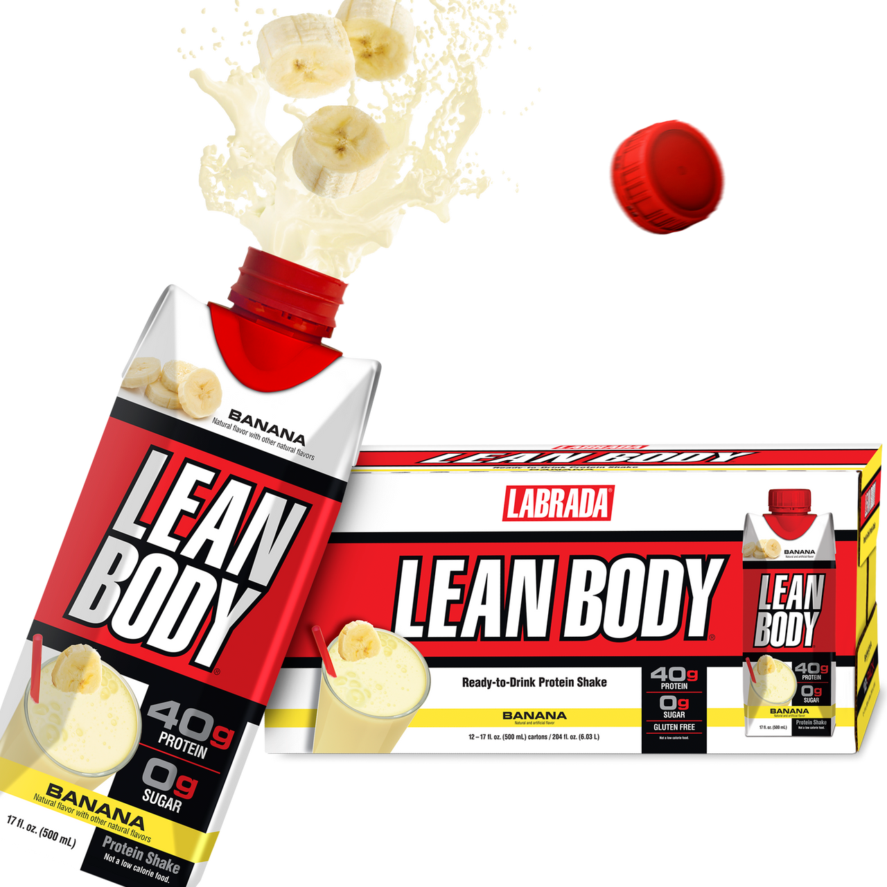 Lean Body Ready-to-Drink Protein Shake (17oz) 12 Pack