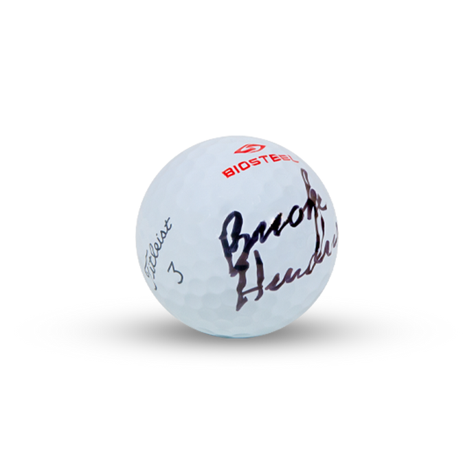 Brooke Henderson Signed Golf Ball