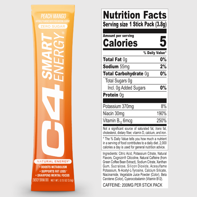 C4 Smart Energy® Stick Packs