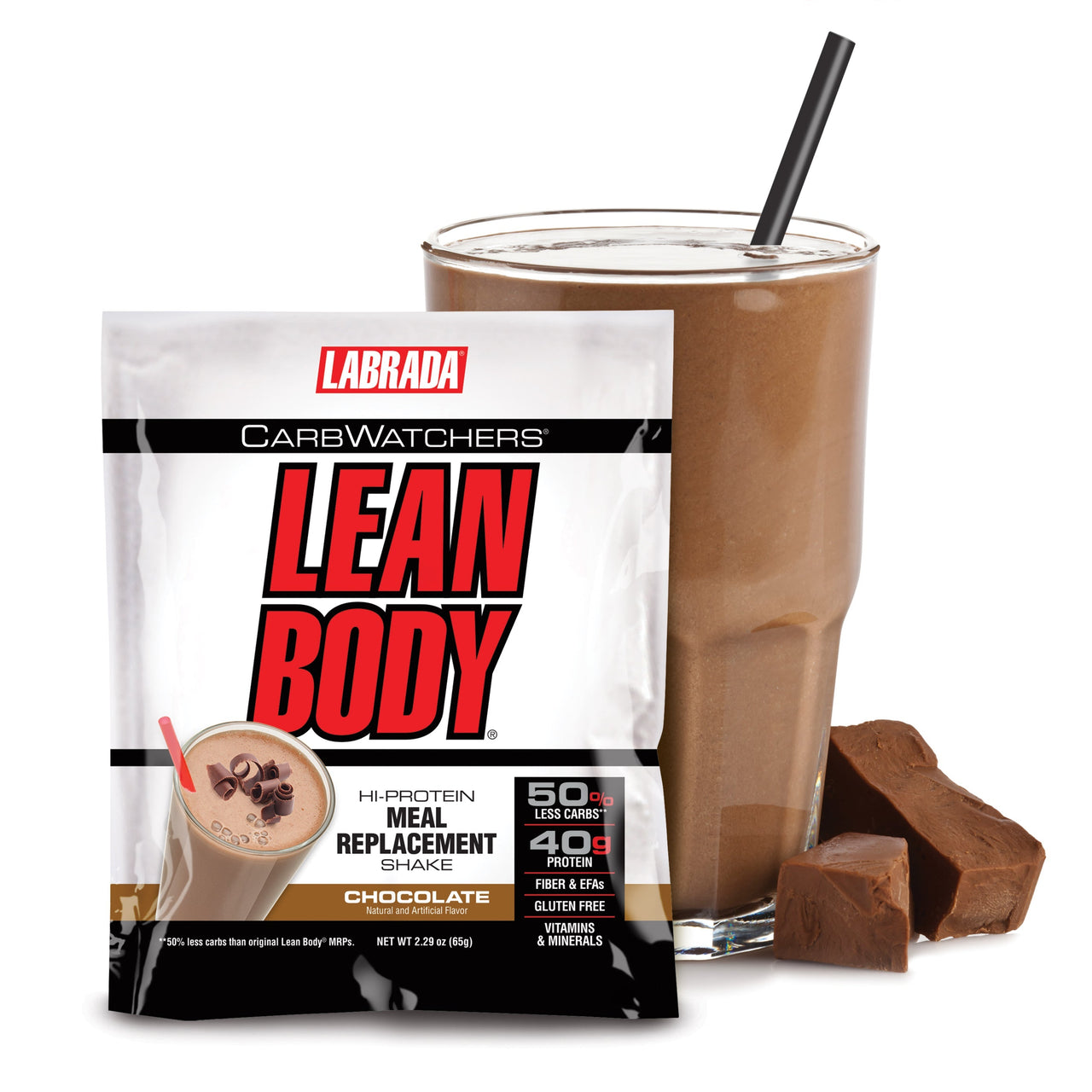 Lean Body CarbWatchers All-in-One Protein Shake Packets