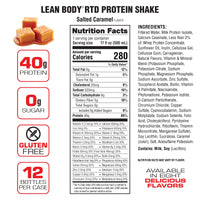 Lean Body Ready-to-Drink Protein Shake (17oz) 12 Pack