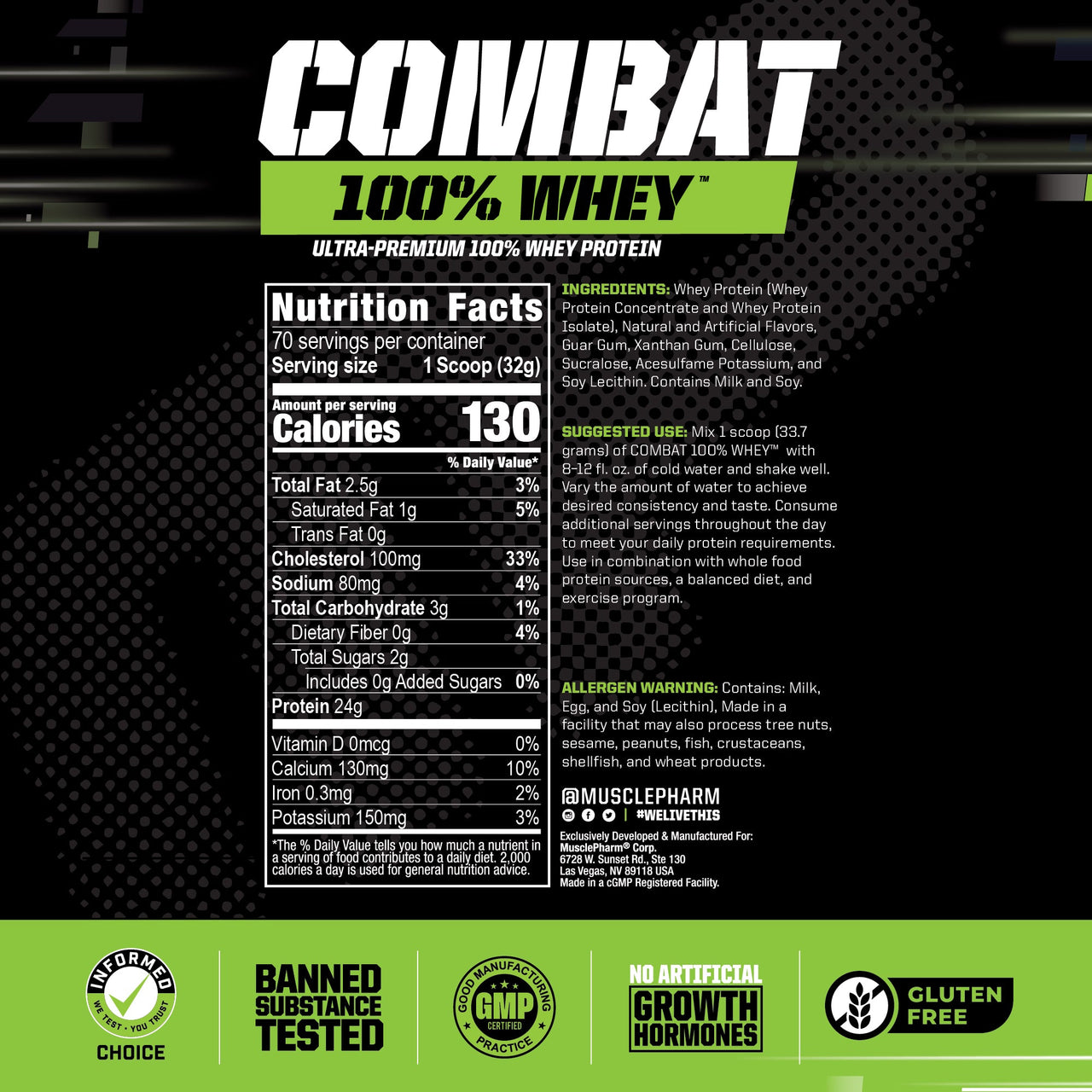 Combat 100% Whey