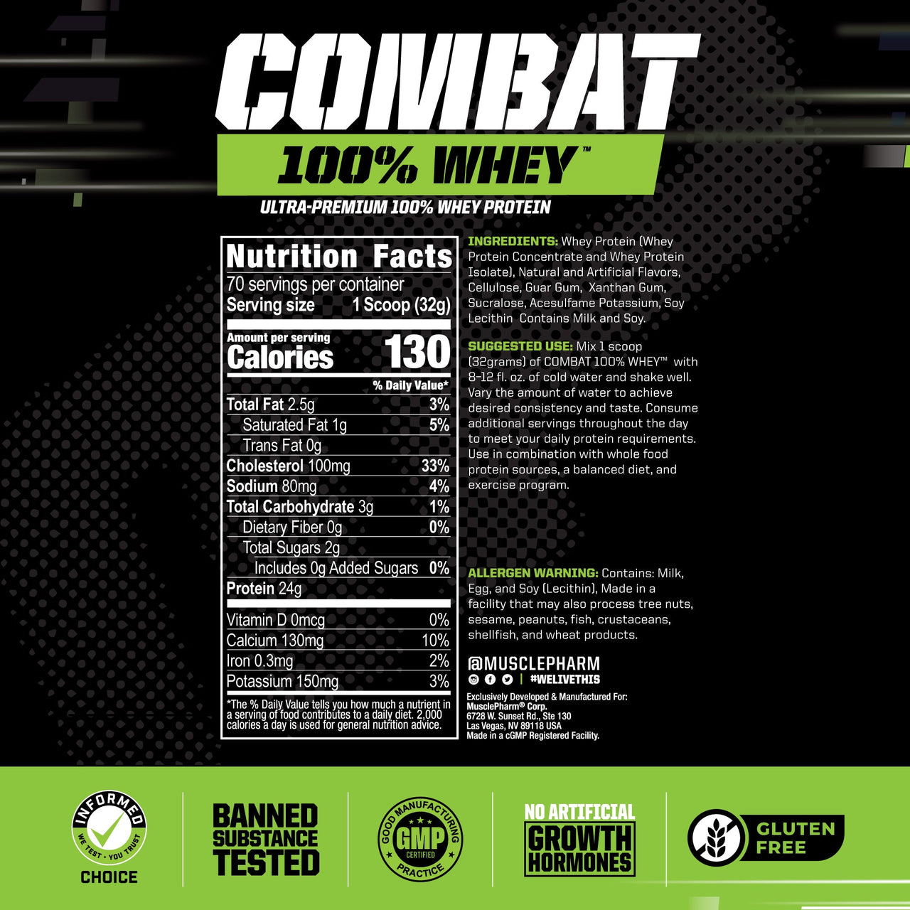 Combat 100% Whey