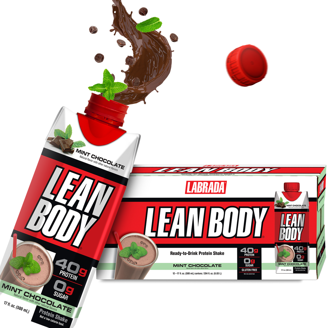 Lean Body Ready-to-Drink Protein Shake (17oz) 12 Pack
