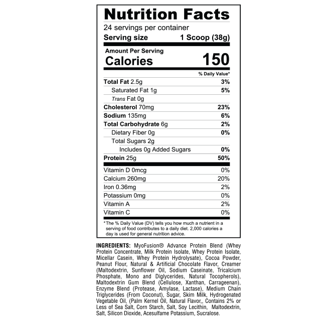 MyoFusion | Advanced Protein Blend
