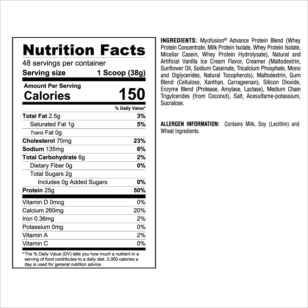 MyoFusion | Advanced Protein Blend