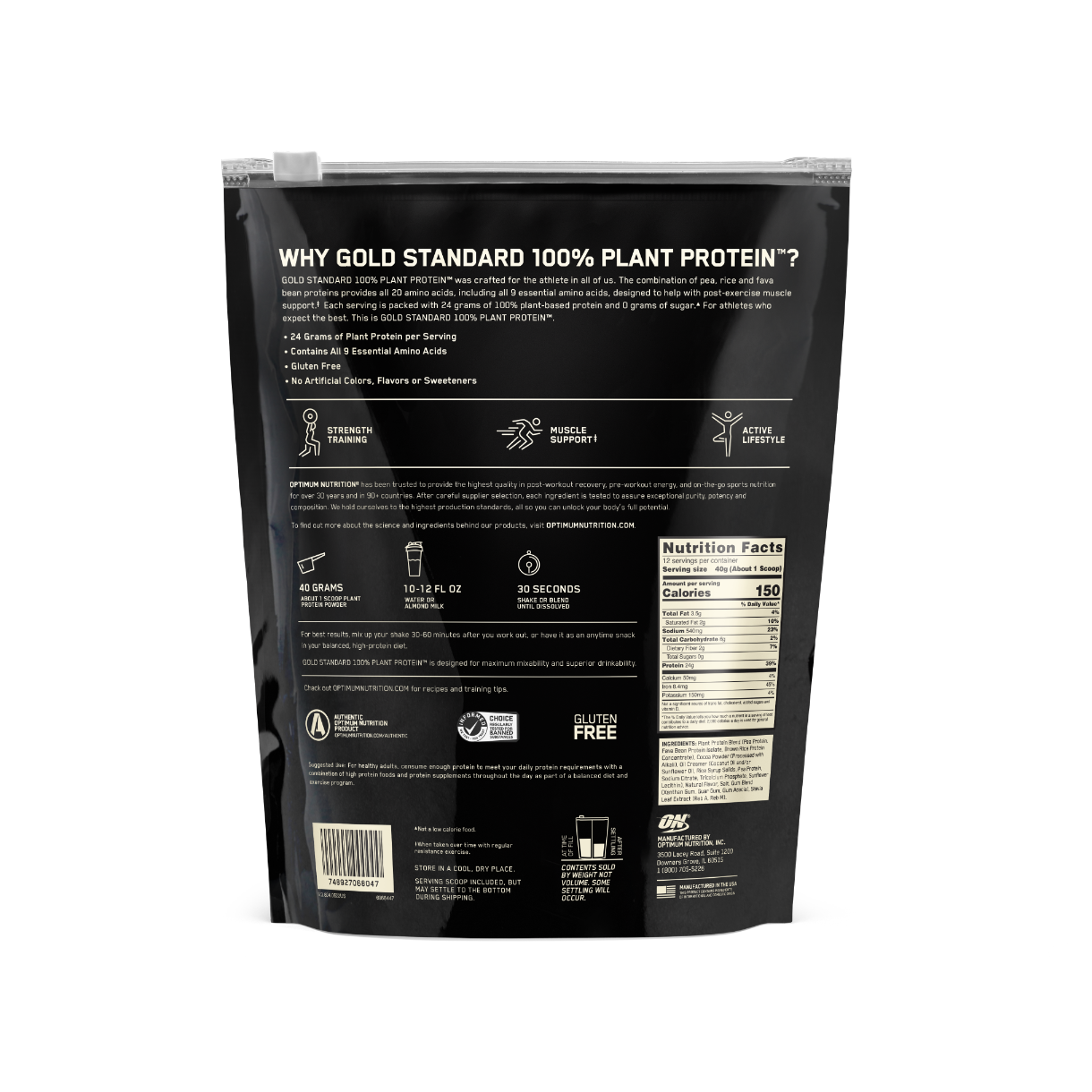 Optimum Nutrition Gold Standard Plant Protein