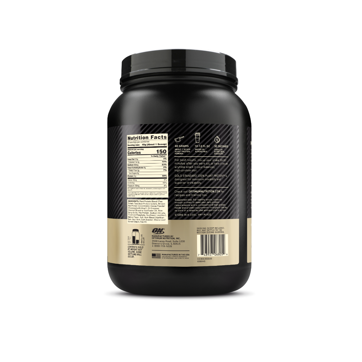 Optimum Nutrition Gold Standard Plant Protein