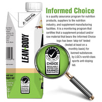 Lean Body Plant Based Ready-to-Drink Protein Shake (17oz) 12 Pack - S&S