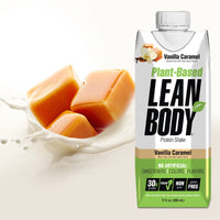 Lean Body Plant Based Ready-to-Drink Protein Shake (17oz) 12 Pack - S&S