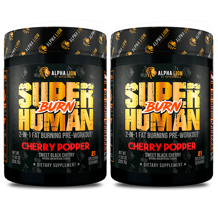 SUPERHUMAN® BURN - 2 in 1 Fat Burning Pre-Workout† UP