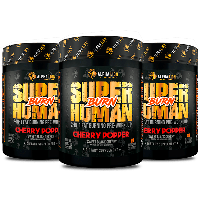 SUPERHUMAN® BURN - 2 in 1 Fat Burning Pre-Workout† UP