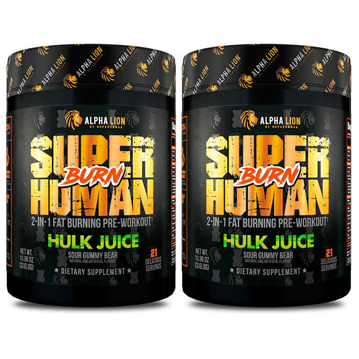 SUPERHUMAN® BURN - 2 in 1 Fat Burning Pre-Workout† UP