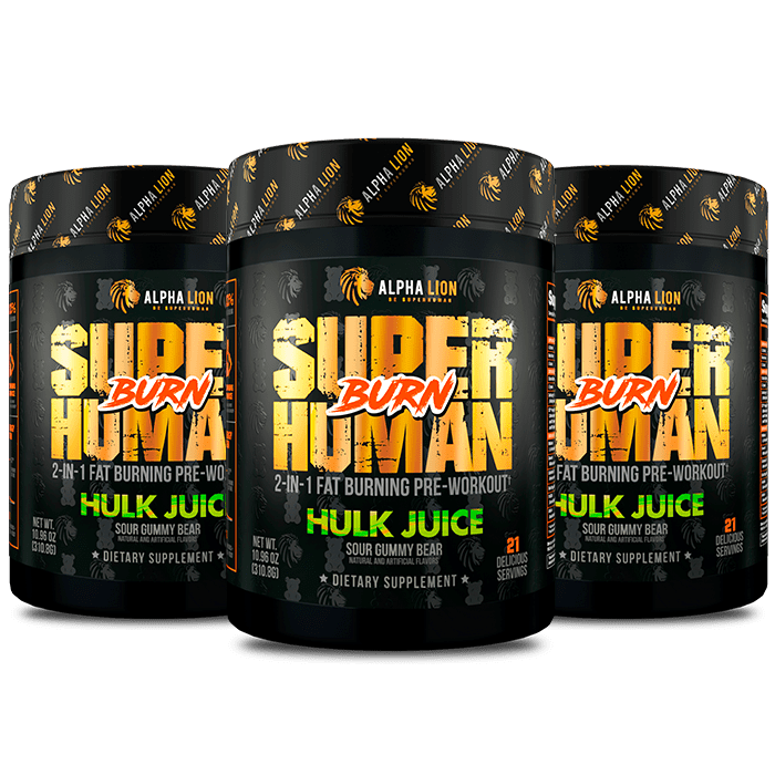 SUPERHUMAN® BURN - 2 in 1 Fat Burning Pre-Workout† UP