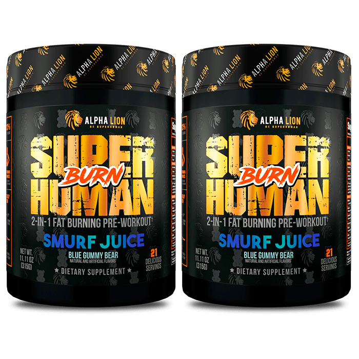 SUPERHUMAN® BURN - 2 in 1 Fat Burning Pre-Workout† UP