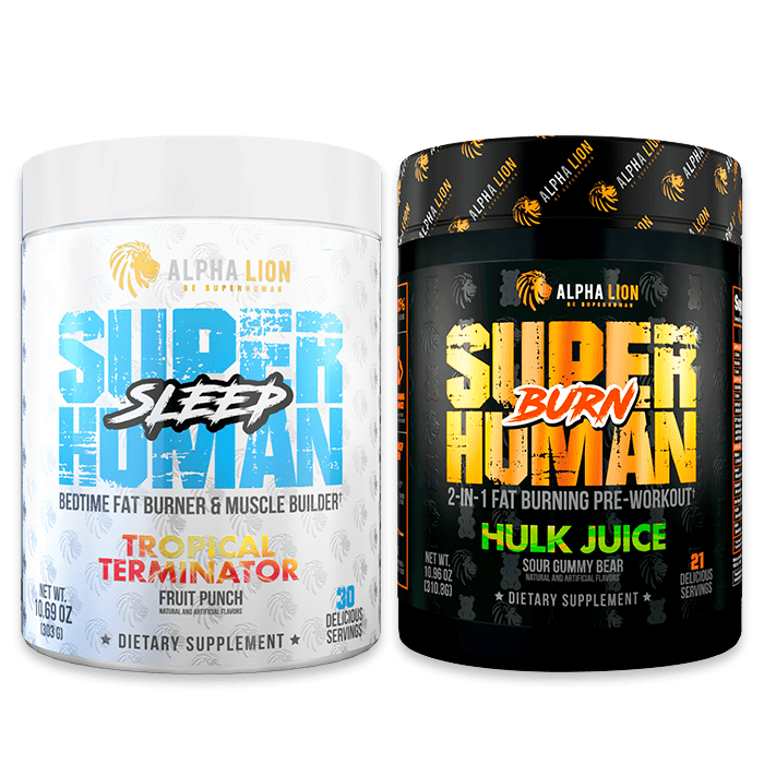 SUPERHUMAN FAT LOSS STACK - SuperHuman Burn + SuperHuman Sleep