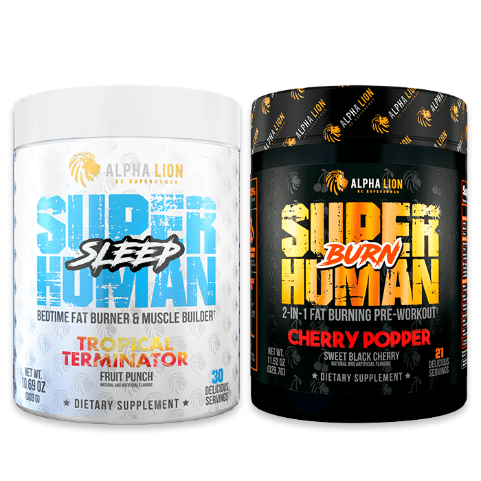 SUPERHUMAN FAT LOSS STACK - SuperHuman Burn + SuperHuman Sleep