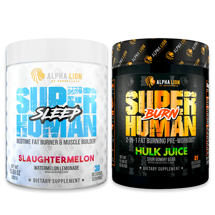 SUPERHUMAN FAT LOSS STACK - SuperHuman Burn + SuperHuman Sleep