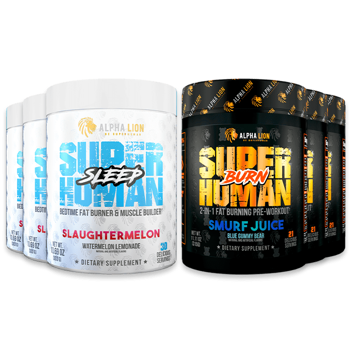 SUPERHUMAN FAT LOSS STACK - SuperHuman Burn + SuperHuman Sleep