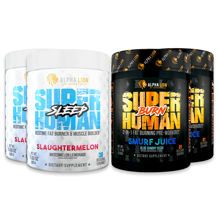 SUPERHUMAN FAT LOSS STACK - SuperHuman Burn + SuperHuman Sleep