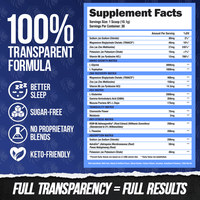 SUPERHUMAN MUSCLE STACK - Post, Sleep & Muscle