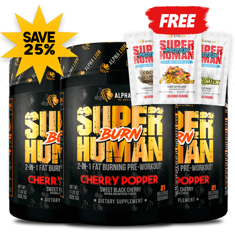 SUPERHUMAN® PRE-WORKOUT (AND FREE PROTEIN!)