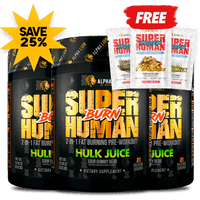 SUPERHUMAN® PRE-WORKOUT (AND FREE PROTEIN!)