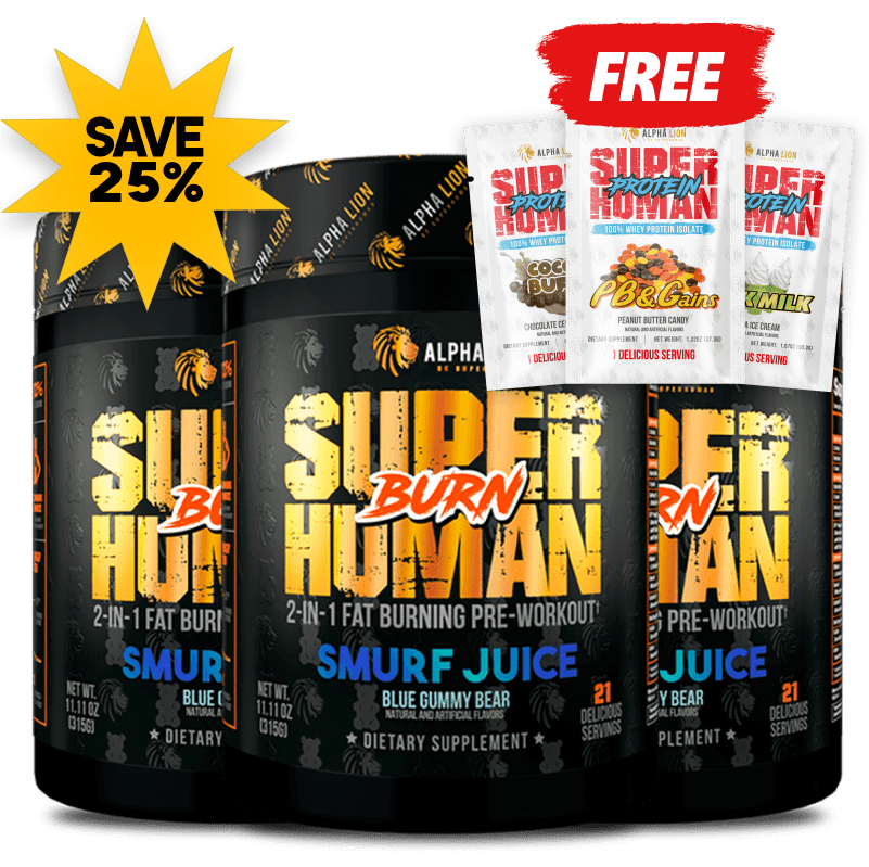 SUPERHUMAN® PRE-WORKOUT (AND FREE PROTEIN!)