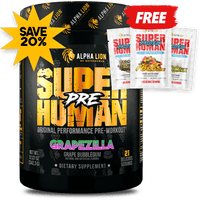 SUPERHUMAN® PRE-WORKOUT (AND FREE PROTEIN!)