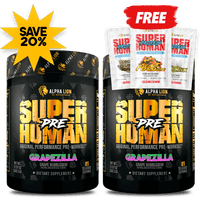 SUPERHUMAN® PRE-WORKOUT (AND FREE PROTEIN!)