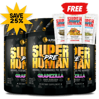 SUPERHUMAN® PRE-WORKOUT (AND FREE PROTEIN!)