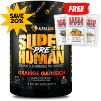 SUPERHUMAN® PRE-WORKOUT (AND FREE PROTEIN!)