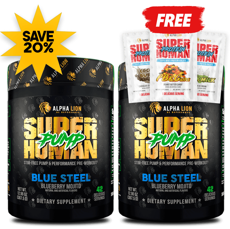 SUPERHUMAN® PRE-WORKOUT (AND FREE PROTEIN!)