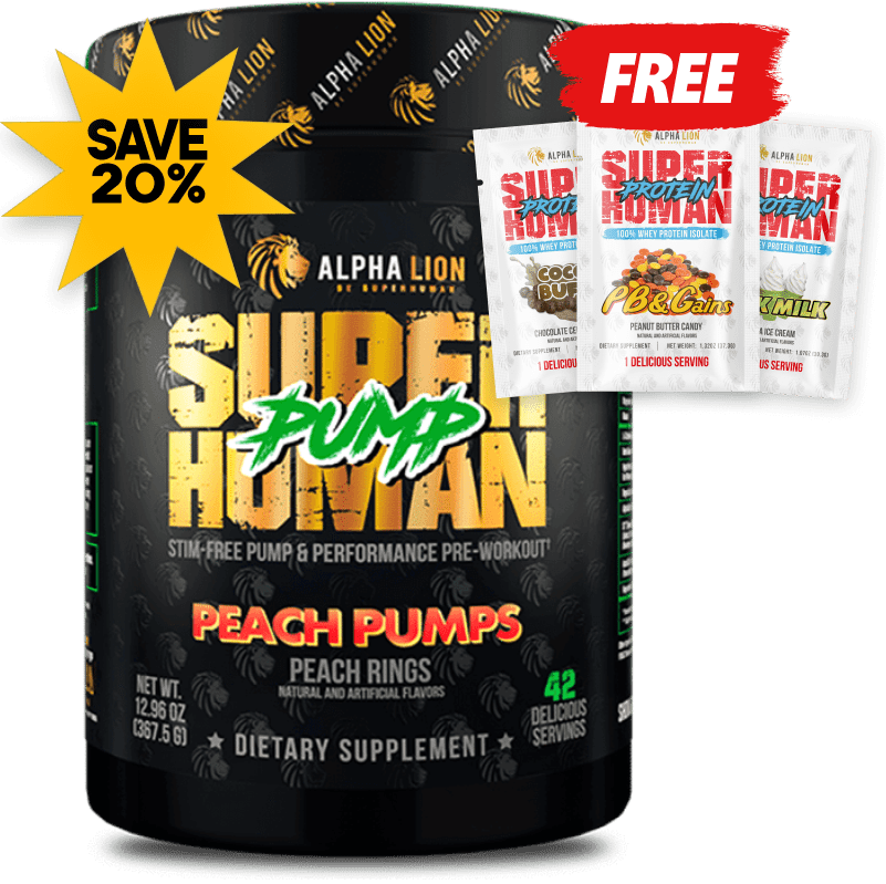 SUPERHUMAN® PRE-WORKOUT (AND FREE PROTEIN!)