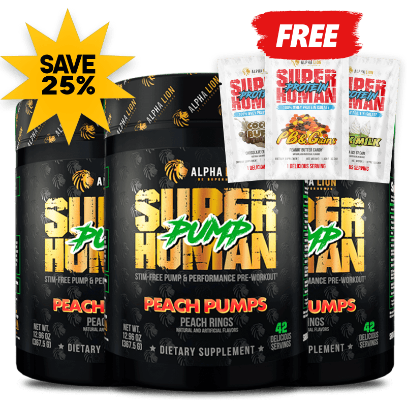 SUPERHUMAN® PRE-WORKOUT (AND FREE PROTEIN!)