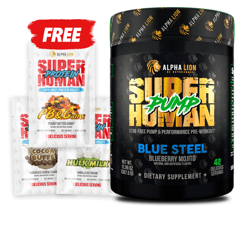 SUPERHUMAN® PRE-WORKOUT (AND FREE PROTEIN!)
