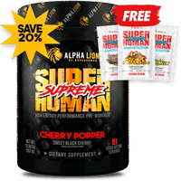 SUPERHUMAN® PRE-WORKOUT (AND FREE PROTEIN!)
