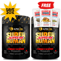 SUPERHUMAN® PRE-WORKOUT (AND FREE PROTEIN!)
