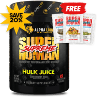 SUPERHUMAN® PRE-WORKOUT (AND FREE PROTEIN!)