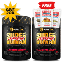 SUPERHUMAN® PRE-WORKOUT (AND FREE PROTEIN!)