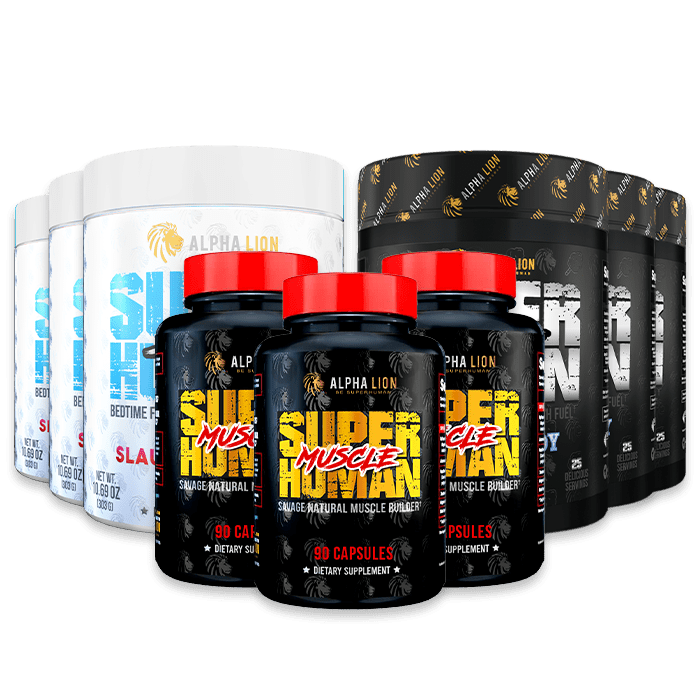 SUPERHUMAN MUSCLE STACK - Post, Sleep & Muscle