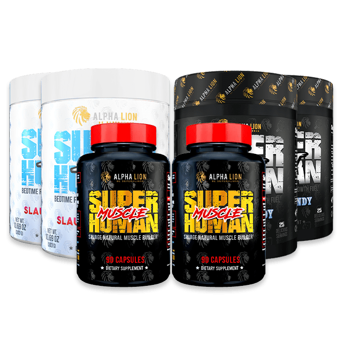 SUPERHUMAN MUSCLE STACK - Post, Sleep & Muscle