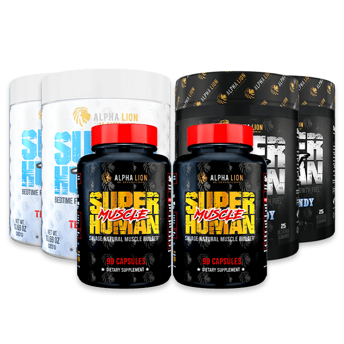 SUPERHUMAN MUSCLE STACK - Post, Sleep & Muscle