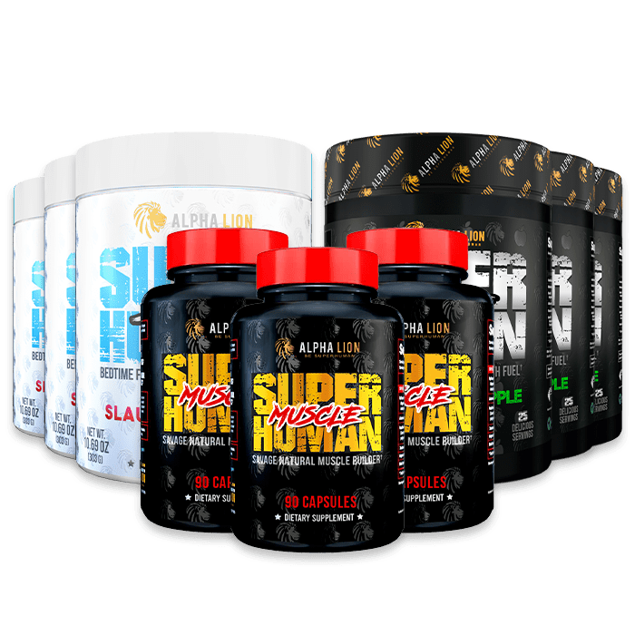 SUPERHUMAN MUSCLE STACK - Post, Sleep & Muscle