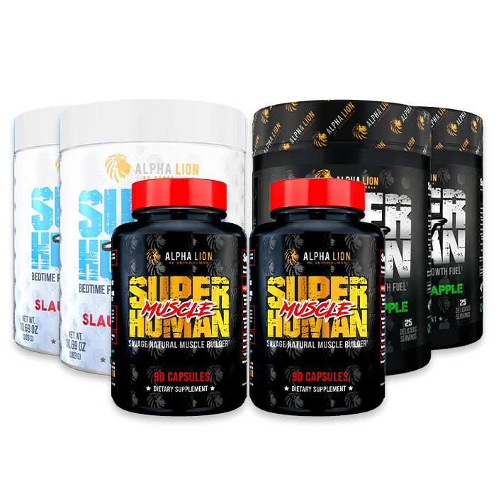 SUPERHUMAN MUSCLE STACK - Post, Sleep & Muscle