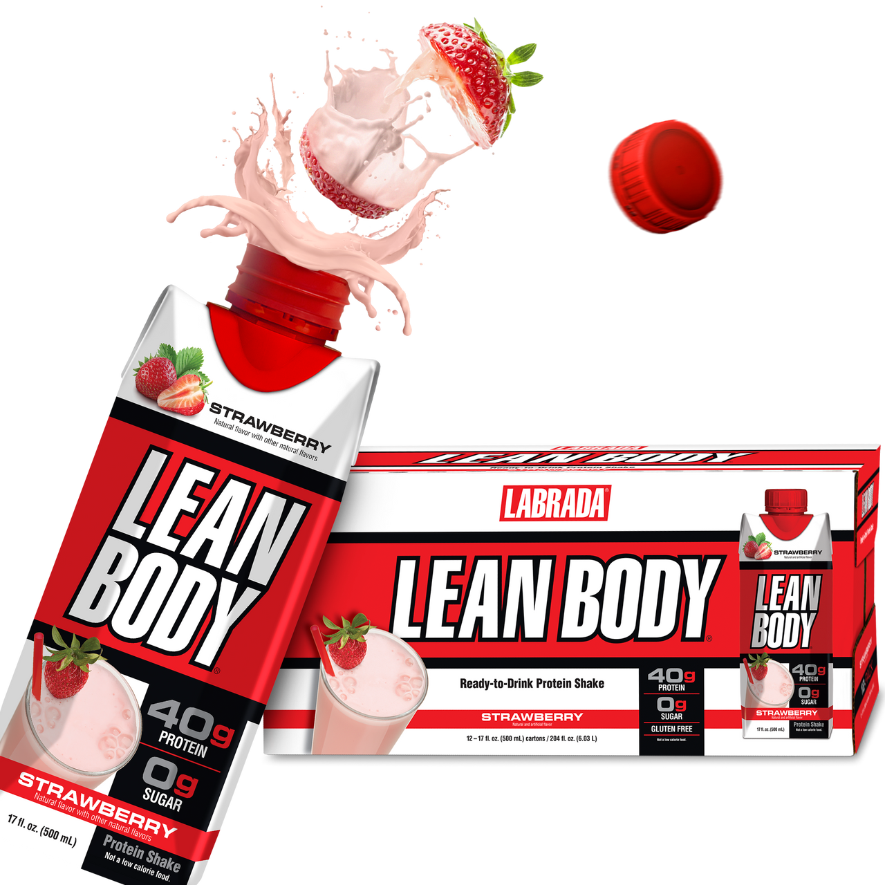 Lean Body Ready-to-Drink Protein Shake (17oz) 12 Pack