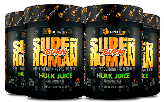 SUPERHUMAN® BURN - 2 in 1 Fat Burning Pre-Workout† UP