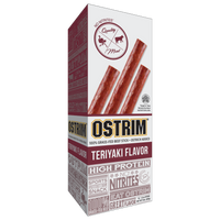 Ostrim Grass Fed Beef/Ostrich Snack Stick-Teriyaki 10box